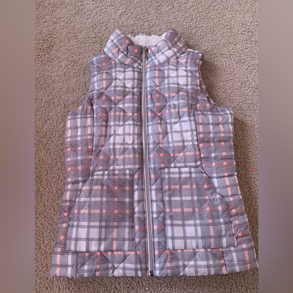 Plaid vest